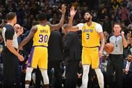 Anthony Davis led the way for the Lakers tonight